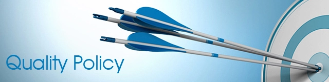 Quality Policy Target Banner